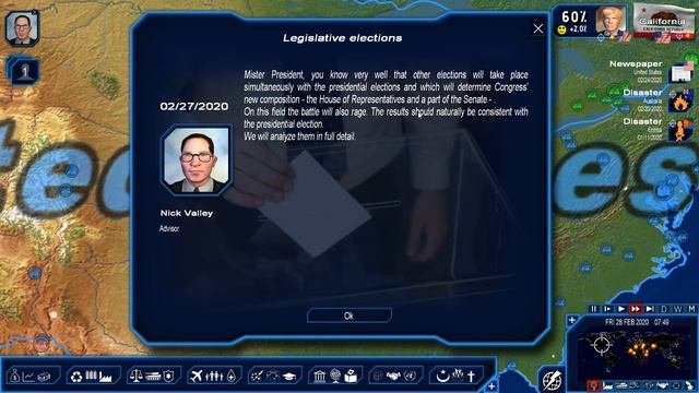 Geopolitical simulator Power  Revolution 4  American Election