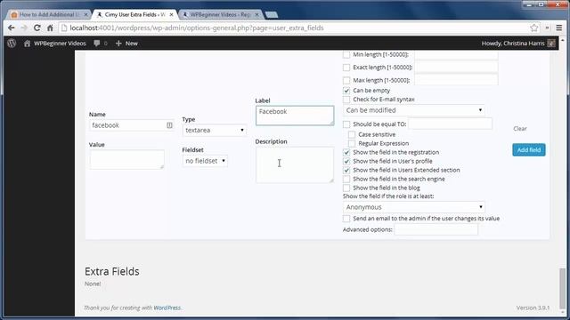 How to Add Additional User Profile Fields in WordPress Registration