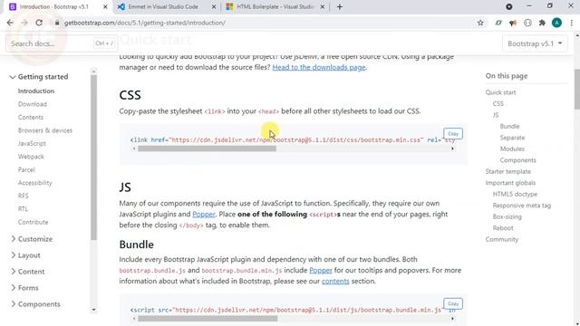 Learn Bootstrap 5 Step by step part 1