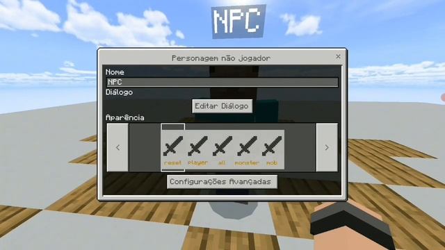 Custom NPC V4 - Minecraft bedrock