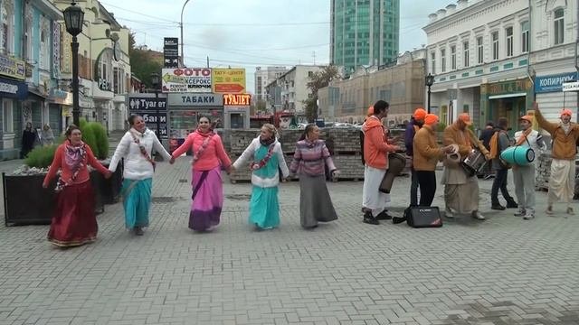 Харинама-санкиртана 01.10.2016 эпизод 4. Екатеринбург Харе КришнаHare Krishna.