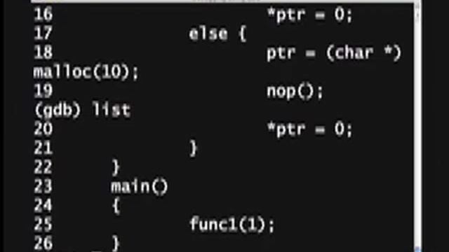 GDB Debugger