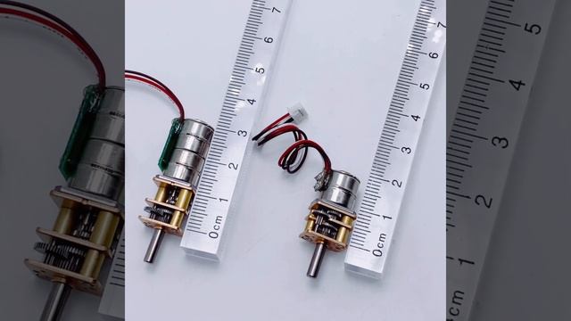 10mm 2 phase 4 wire mini dc Stepper gear dual-motor