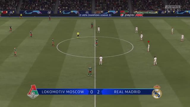 FIFA 21 Manager's Career#28 Champions League Group phase Lokomotiv  Moscow vs Real Madrid