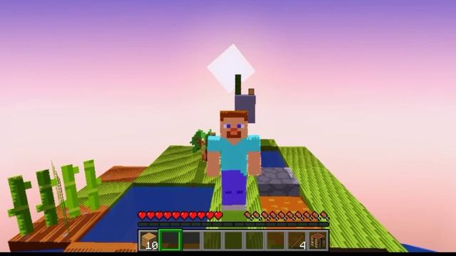 Minecraft java Android Pojavlauncher Skyblock Gameplay