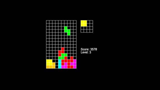 Tetris Game in Java