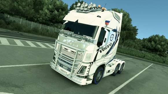 ETS2 (Euro Truck Simulator 2)#17на руле от Artplays V-1600 Pro Plus.