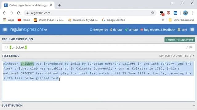 WHAT ARE MODIFIERS in REGEX?