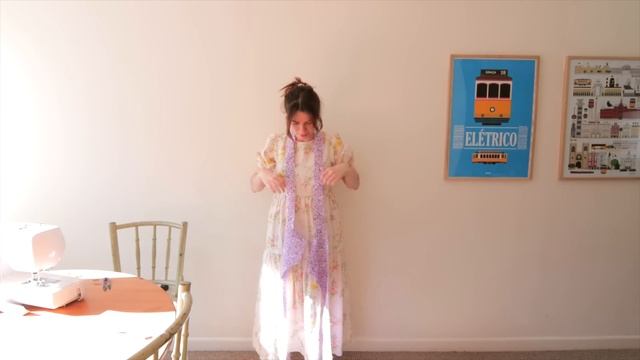 LOVE TO SEW, even if YOU'RE AFRAID of getting it wrong. ? Cozy Sewing Vlog / Aura Dress Pattern