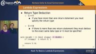 Back To Basics: Lambda Expressions - Barbara Geller & Ansel Sermersheim - CppCon 2020