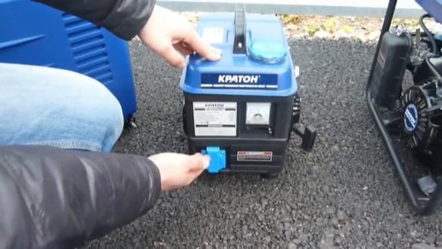 Инверторный бензогенератор КРАТОН GG-900i 2T