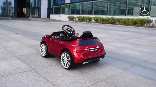 Coche eléctrico para niños 12v Mercedes GLA AMG