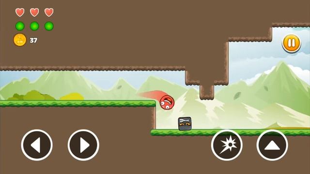Buble Ball - Red Ball - Bounce Ball Hero - Android Gameplay #4