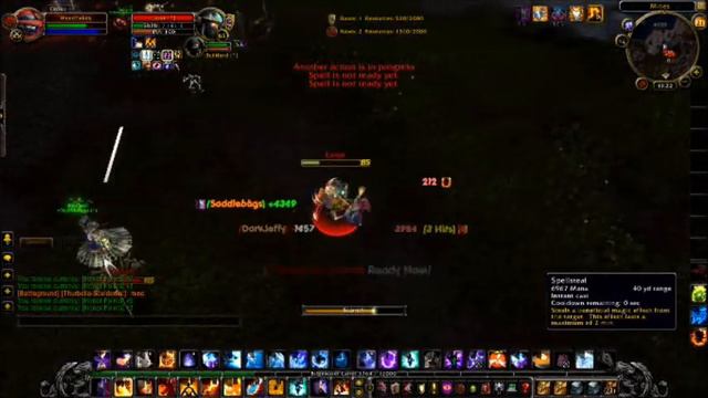WoW 85 fire mage PvP in PvE gear Montage
