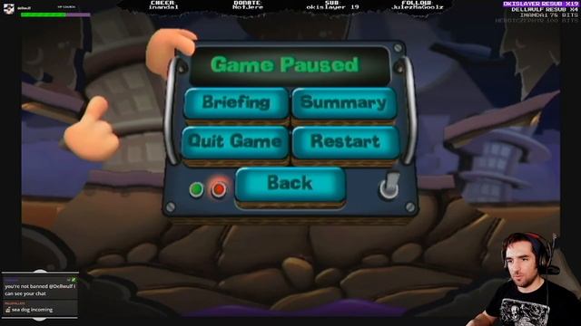 Worms: A Space Oddity [Wii] - FrasWhar's playthrough episode #1