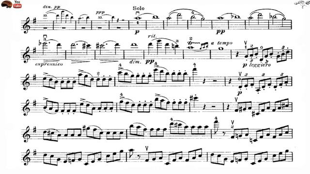 Saint Saens, Violín concerto no. 3 in B Minor, 3rd Movement | Piano Accompaniment
