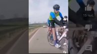 Завалил велотоварищей. Попил называется!