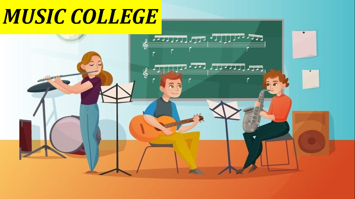 Короткие смешные рассказы на английском: "Music College" (с PDF файлами)