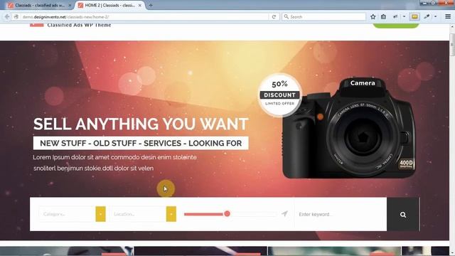 Classiads - Classified Ads Wordpress Theme+Download