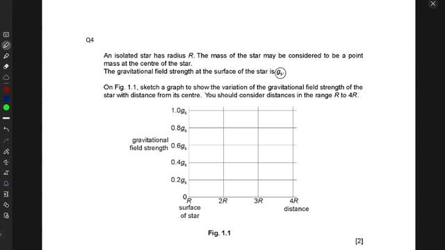 A2 Level Physics - LIVE Lecture 8 - Gravitation Past Paper Contd