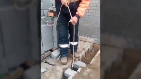 Инструменты и оборудования.Прочистка ВШ при каменной кладке