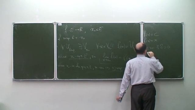 Математический анализ 1. Лекция 11B. Непрерывность функции в точке