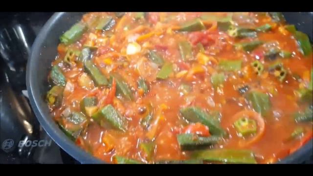 Борщ И Бамия с овощами под соусом! Домашняя еда Кухня Рецепты