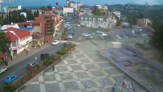 Вебкамера "Площадь Советская". Запись 29.09.2016 18:00:16