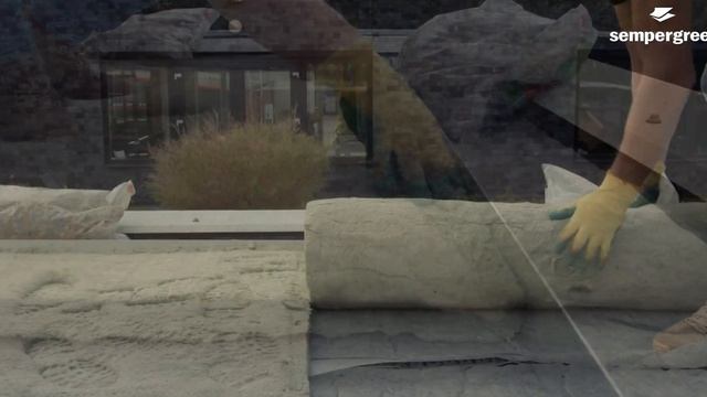 Návod k pokládce lehké zelené střechy