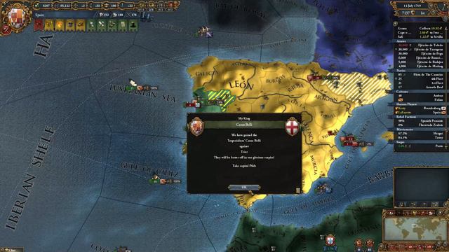 Europa Universalis IV Испания Multiplayer #17
