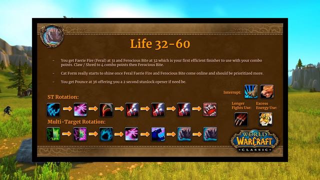 Classic WoW: Druid Leveling Guide Talents Form Rotations Addons Tips  Tricks