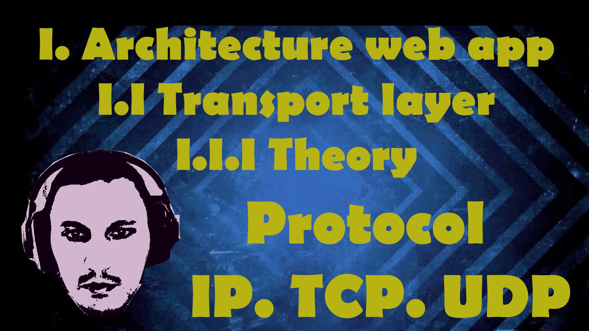 I. Architecture web app I.I Transport layer I.I.I Theory - Protocol. IP. TCP. UDP