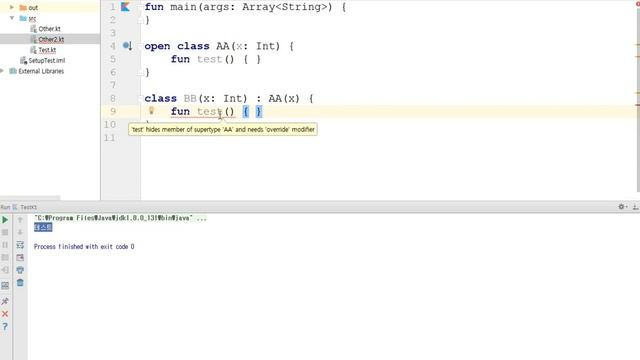 [새차원, 코틀린(Kotlin) 강좌] 8. Inheritance