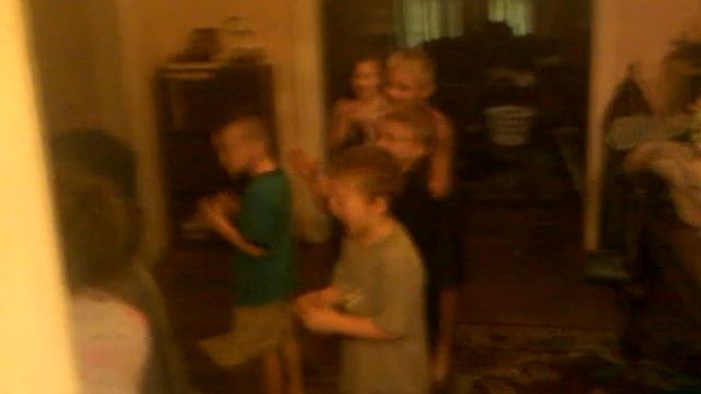 Arends Kids Dancing To Crazy Frog Video - Longer Version
