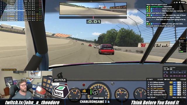 iRacing NASCAR Legends 2021 Season 2 Week 8 at Michigan