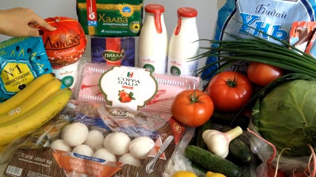 Покупки продуктов Май ( Много овощей полезно и вкусно)
