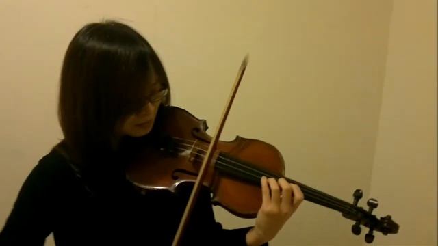 Handel Violin Sonata F major 1.Satz(Student Grace)