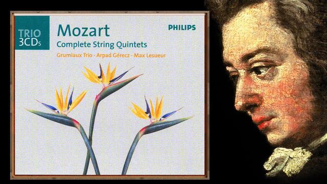 Mozart: String Quintet No. 4 In G Minor, K. 516 - Grumiaux Trio, Arpad Gerecz, Max Lesueur