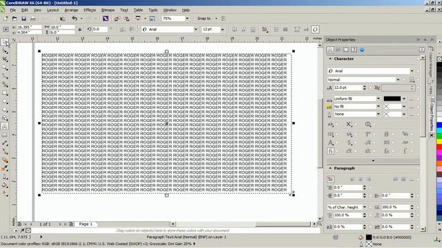 Corel DRAW Creating a Mosaic Text Effect in CorelDRAW Graphics Suite X6