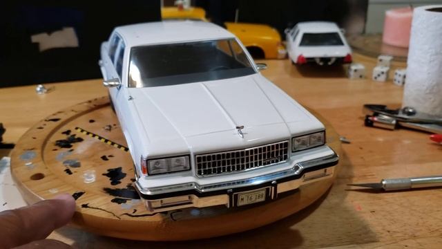 1/18 POLICE:  Unmarked 86 Chevy Caprice..to be my ISP Unmarked