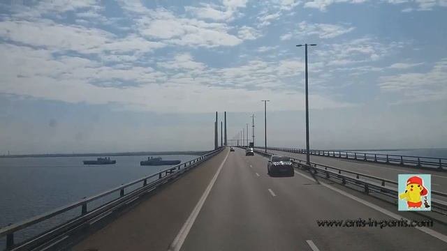 Oresund bridge  Эресуннский мост