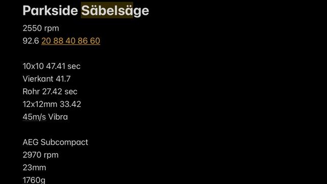 Makita 183 Akku Säbelsäge Test und Vergleich