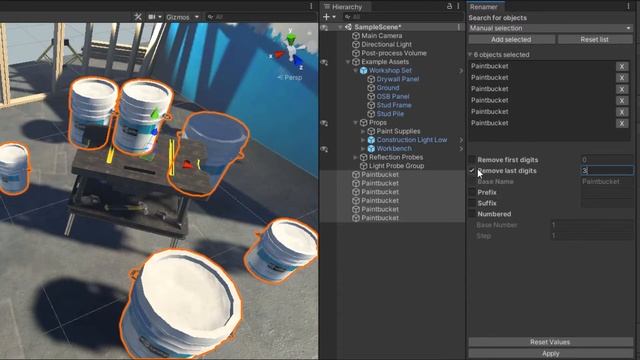 Productivity Toolkit for Unity - Batch Renamer