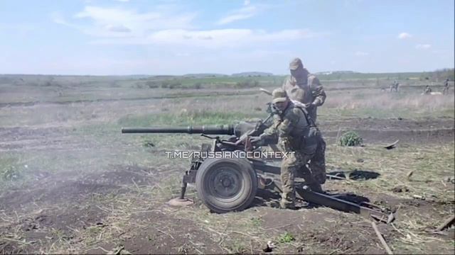 Переизобретение пехотного орудия поддержки от российских бойцов путем установки 73-мм орудие 2А28 «Г