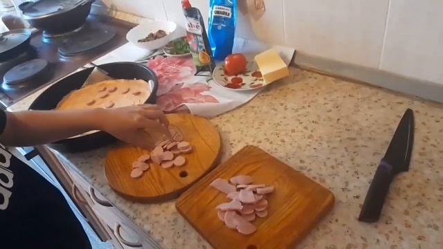Рецепт вкусной пиццы ?.