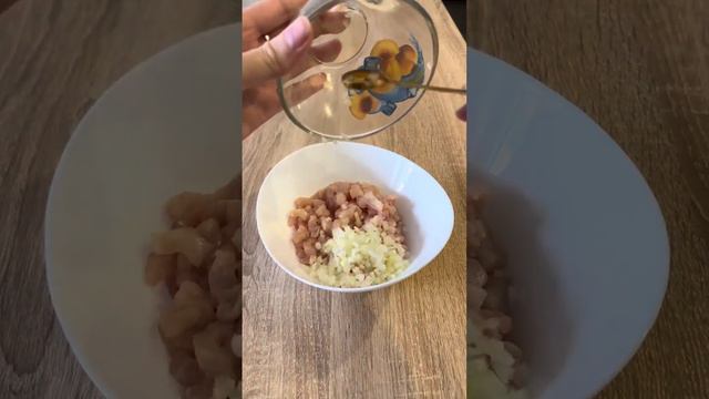 Вкусные рубленные котлеты из куриного филе 🥰 #shorts  #food #еда #рецепт #cooking #вкусно