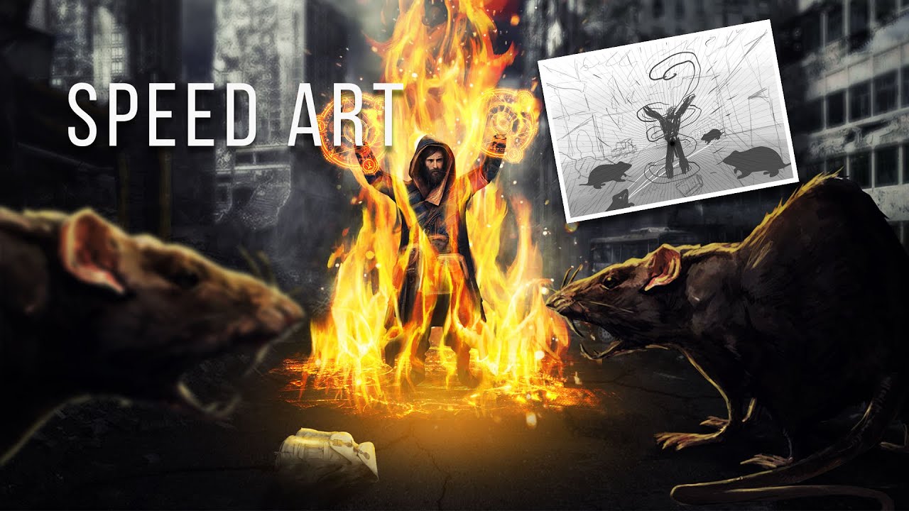 Speed Art ➤ Система Возвышения. Начало хаоса.