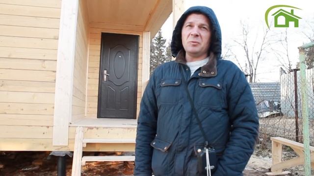 СК Дачник ||| отзыв о строительстве дома из профилированного бруса 6х6 п. Мельница