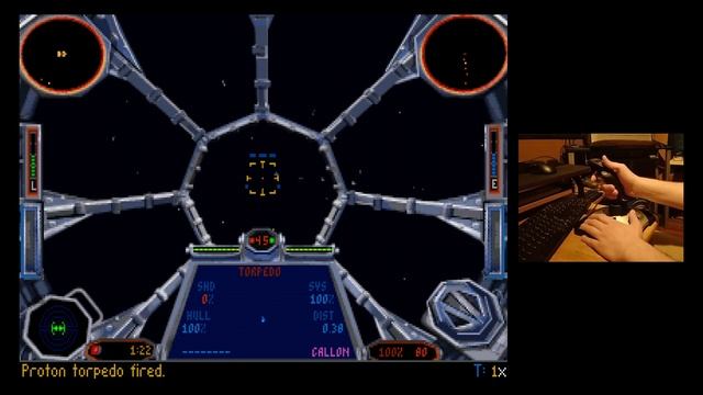 MiSTer FPGA - Star Wars: TIE Fighter [Disk Version MT-32 VGA] / DOS PC-486