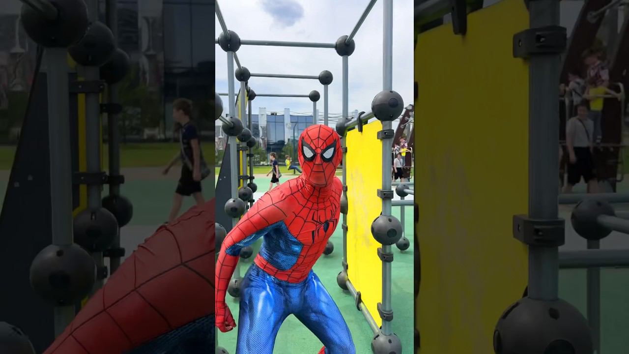 Spiderman vs Parkour#shorts